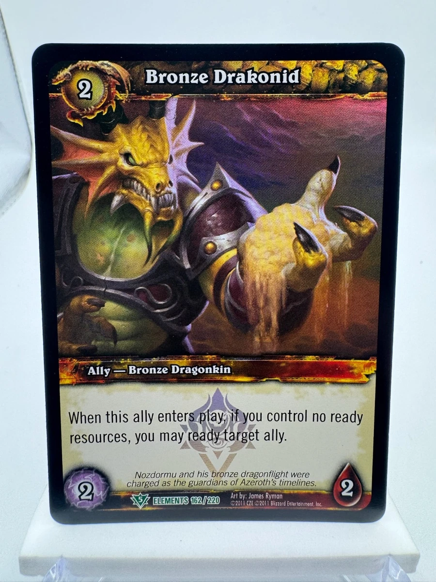World of Warcraft TCG War of the Elements Trading Card Games for