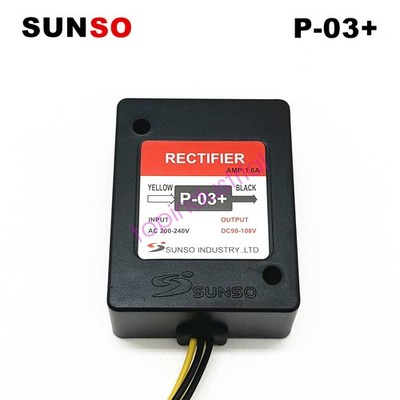 SUNSO brake rectifier module P-03+ AC200-240V DC90-108V 1.6A