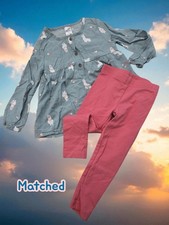 *0716 Llama Legging Dress Girls 2T