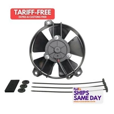 Derale DER16105 5 in Paddle Blade Electric Cooling Fan Performance Racing Parts