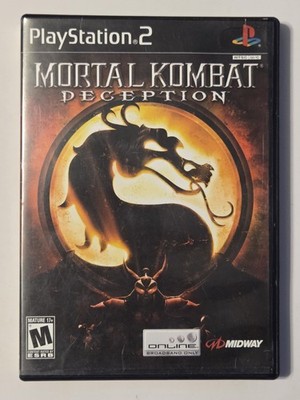 Mortal Kombat Deception (PS2) - Tested - No Manual- Ships Fast From Canada