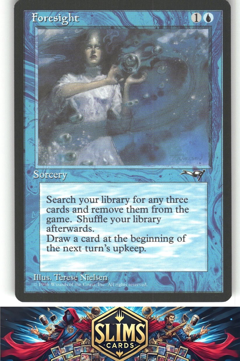 Foresight (White Dress) - Alliances - MTG - Common - #44 - NM