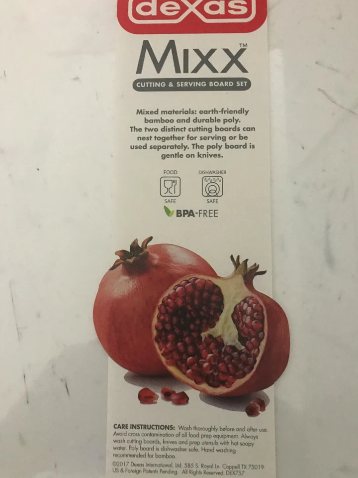 Juego de tablas de cortar y servir Dexas Mixx Foto 2 de 3