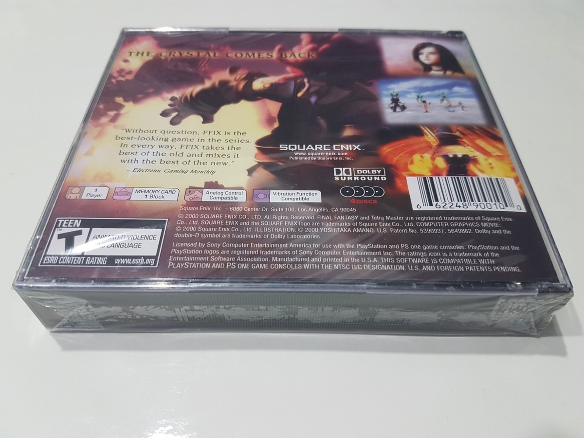 Final Fantasy IX (Sony PlayStation 1, 2000) - Japanese Version for