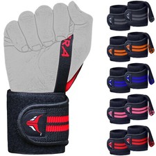 MYTRA Weight Lifting Wrist Wraps Straps Gym Support Bodybuilding Power Lifting