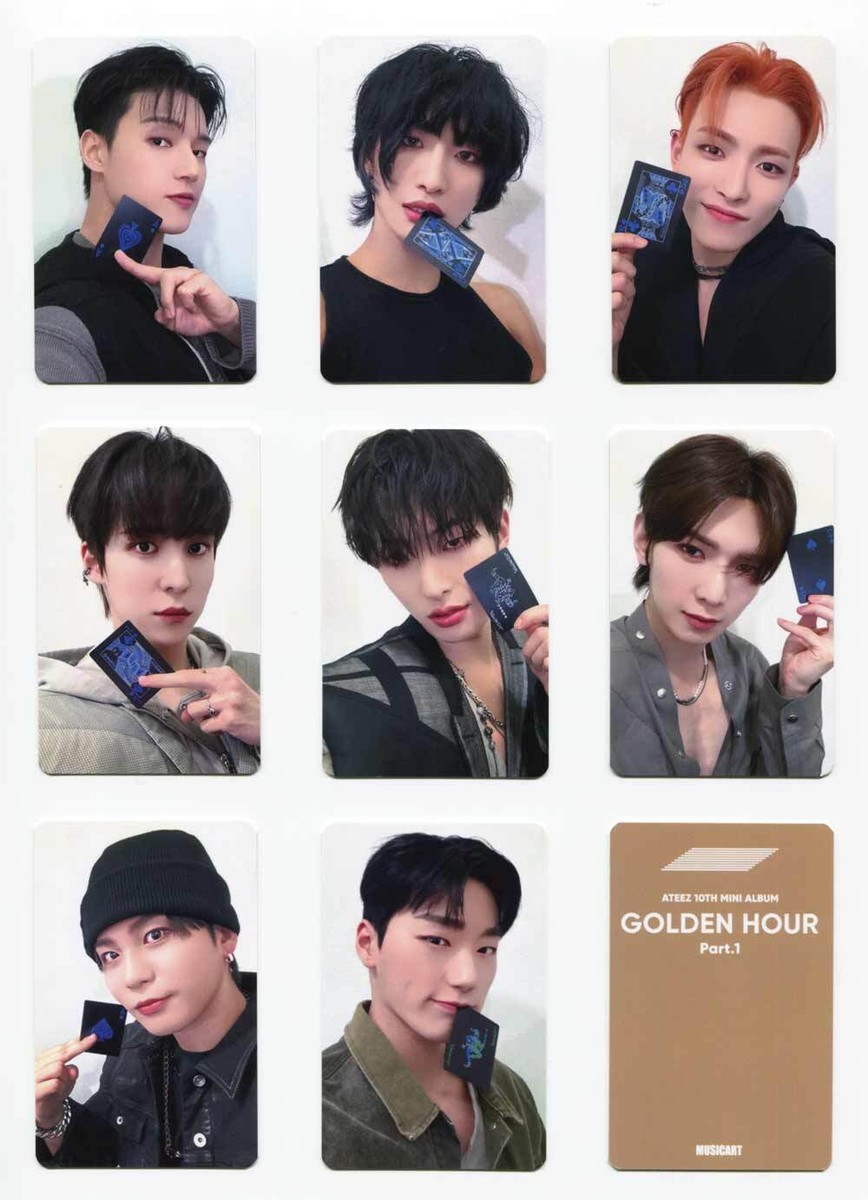 ateez golden hour musicart コンプリート ATEEZ - GOLDEN HOUR : Part.1 [MUSICART] DIGIPAK POB EXCLUSIVE
