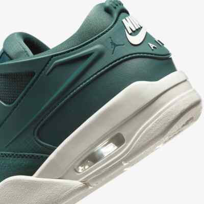 New Nike Women's Air Jordan 4RM Low Shoes - Oxidized Green (FQ7940