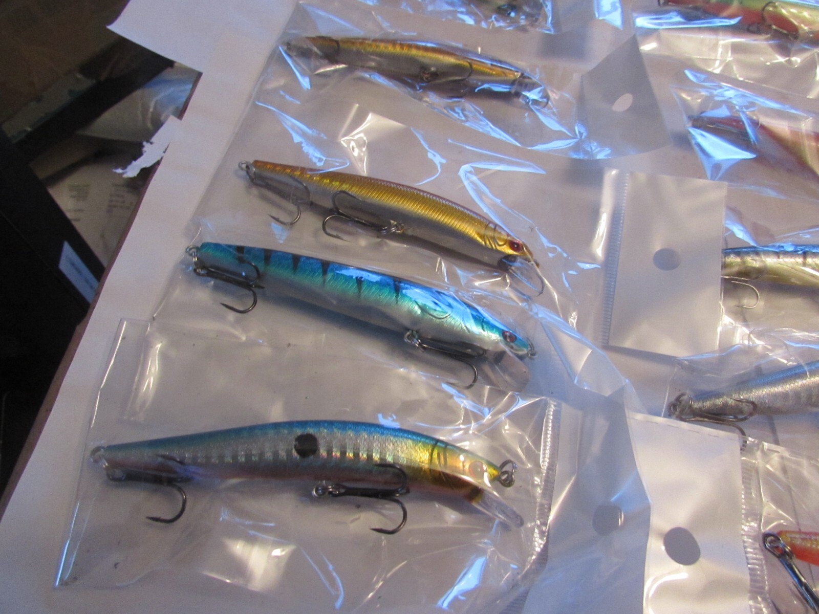 20 new rapala style larger salmon pike fishing lure plugs crankbaits rattlers - Image 7