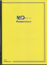 ITALIA FOLDER 2022 - 160 ANNI DALLA FONDAZIONE DELLE POSTE ITALIANE