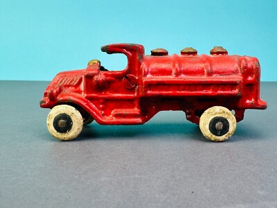 HUBLEY? Cast-Iron Tankwagen Truck  ? 1920 Gusseisen wieder-Auflage 1970er Jahre