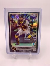 2022 Topps Series 1 Omar Narvaez 1st Edition Black 22/25