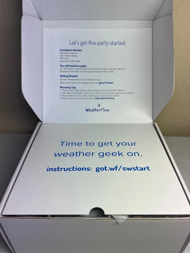 WeatherFlow Air + Sky + Hub Weather System NEW - Image 3 of 4
