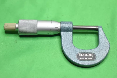 Mitutoyo 103-260 OD Micrometer 0-1 - Non-Functional Lock