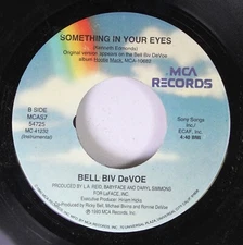90'S 45 Bell Biv Devoe - Something In Your Eyes / Something In Your Eyes On Mca