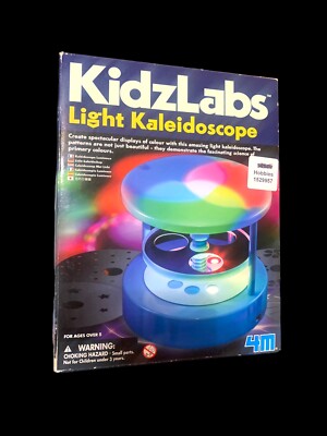 KidzLabs Light Kaleidoscope Science Kit New