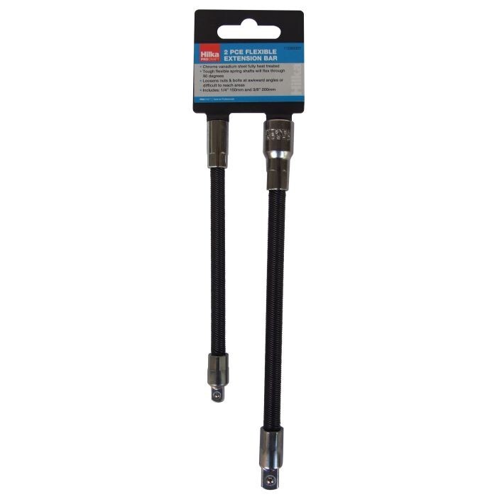 Hilka 2 pce Flexible Socket Extension Bar