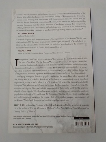The Intimacies of Conflict: Cultural Memory and the Korean War by Daniel Kim. - Imagen 5 de 5