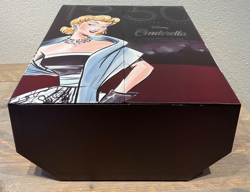Disney Designer 1950 Premiere Cinderella doll NRFB LE 4400 12 inch - Foto 13 di 13