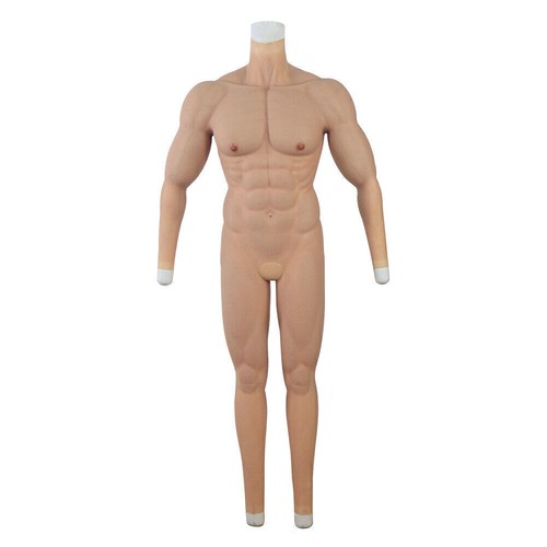 Cosplay Fake Muscle completo in silicone per tutto il corpo maschile gioco... - Picture 2 of 15