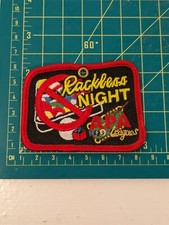 APA RACKLESS NIGHT American Poolplayers Association Patch