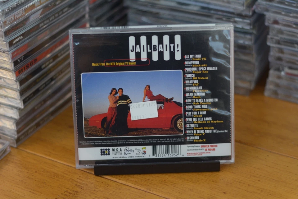 JAILBAIT SOUNDTRACK CD [NEW] HYPE STICKER 2000 MCA COMPILATION [137] Foto 2 de 4