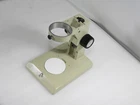 Stereo Microscope Track Stand & Focus Knobs 76mm Body Holder for Nikon SMZ-2B
