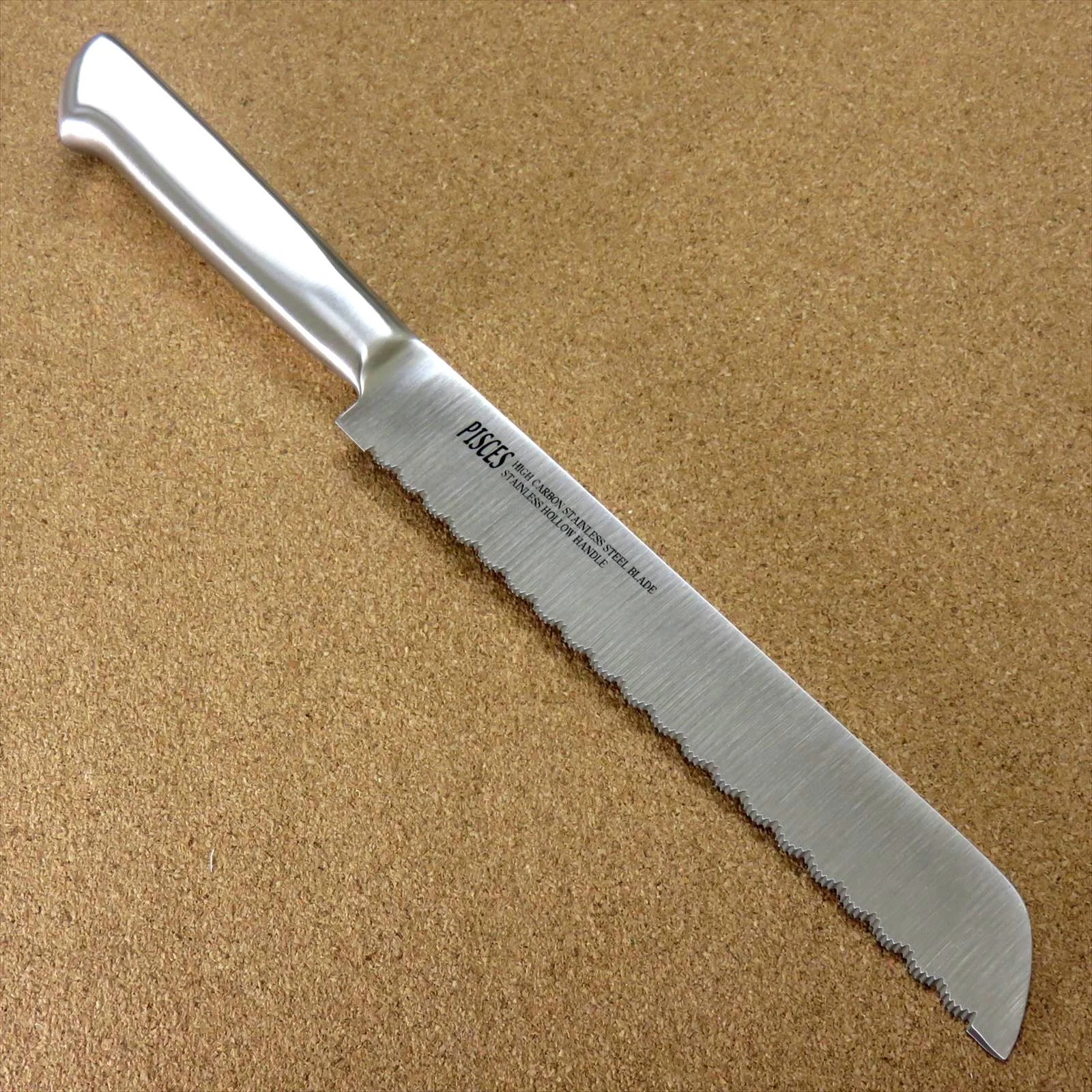 Japanese Pisces Kitchen Frozen knife 190mm 7.5 inch Stainless Handle SEKI JAPAN
Opens in a new windo