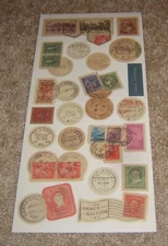 Me & My Big Ideas MAMBI Sticker ~ Vacation/Travel......Postmarks