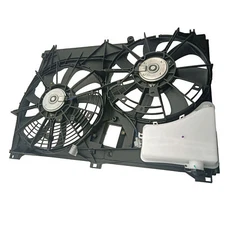 Dual Engine Radiator Cooling Fan Assembly For 14-19 Toyota Highlander 2.7L 3.5L