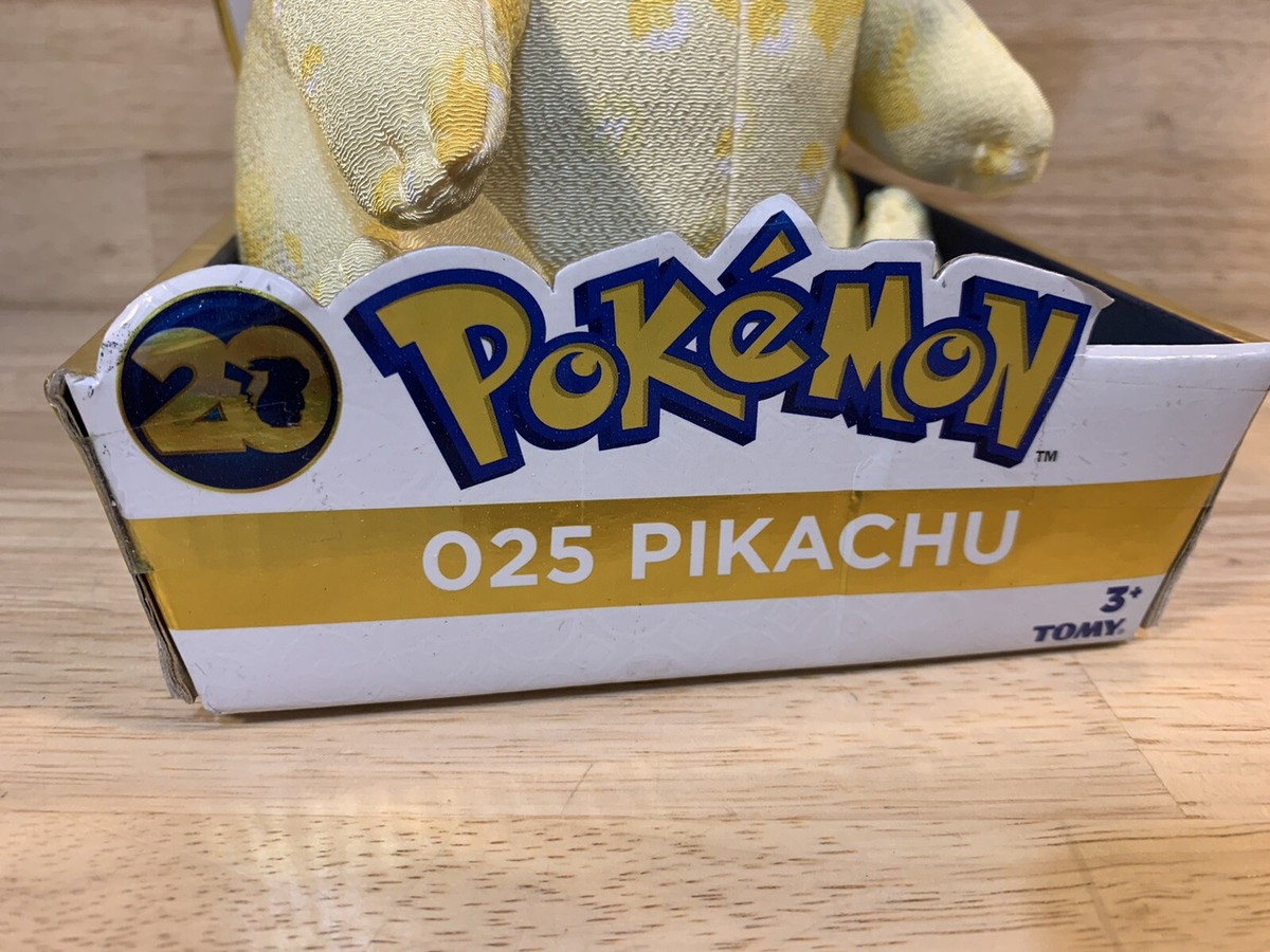 New Pokemon 20th Anniversary Toys R Us Exclusive 025 PIKACHU Plush