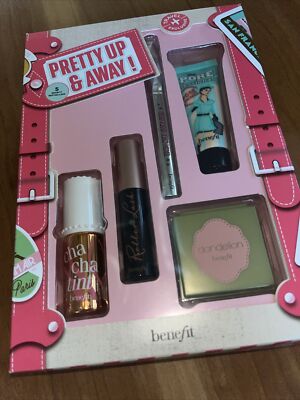 Benefit Set Travel Pretty Up Away Cha Cha Dandelion Pore Brow 3
