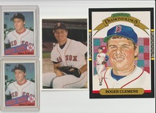113 Roger Clemens Baseball Cards 2 1985 Topps #181 Rookies Base & Inserts 4 Star