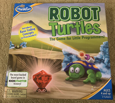 Robot Turtles Kids Children Family Learning Board Game