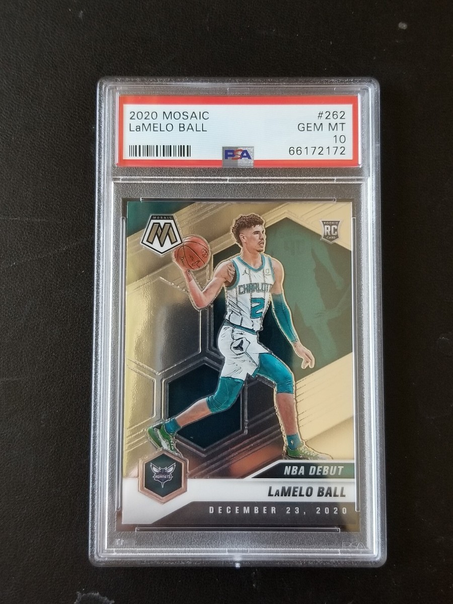2020-21 Panini Mosaic Lamelo Ball Charlotte Hornets Rookie NBA