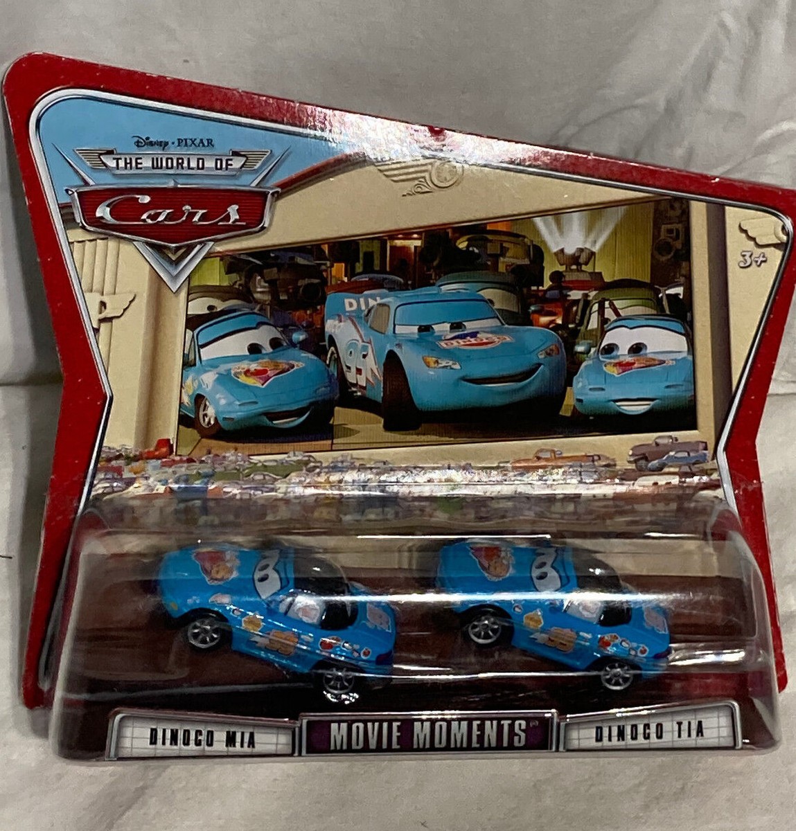 最終値下⭐︎マテル社ミニカー ディズニーカーズ MOVIE MOMENTS 2種 Vntg Mattel Disney Pixar The World of Cars Movie Moments M4255 Die