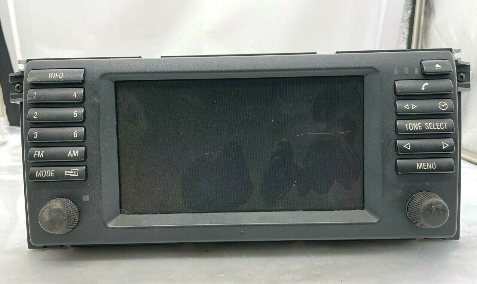2002 BMW 540i E39 NAVIGATION RADIO RECEIVER WIDE SCREEN OEM  