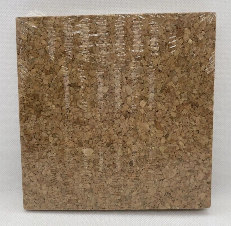 NEW Boone Natural Cork Versatiles Tile Pin Bulletin Boards, 4 Pack, 6" x 6" - Image 2 of 4