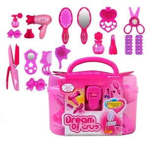 Cute Pricess Makeup Set Hairdressing Kids Girls Play House