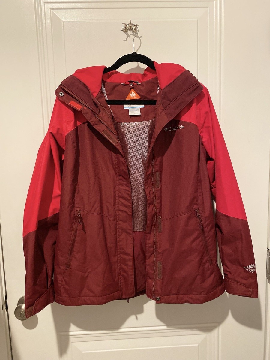 Women's Columbia Bugaboo II 3-in-1 Interchange Jacket Sz Small