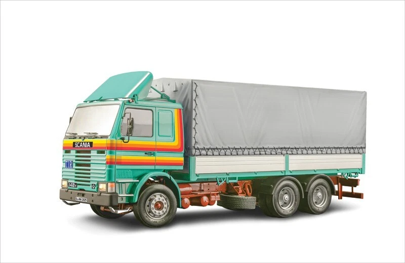 Modellino camion motrice 1/24 Scania 142H 6x2 Canvas ITALERI 90762 Scala: 1:24 - Immagine 2 di 4