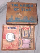 Vintage 1936 " The March Of Time " Toilet Novelty H Fishlove & Co Chicago