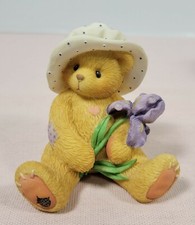 1996 Cherished Teddies iris "you're the iris of my eye" small teddy
