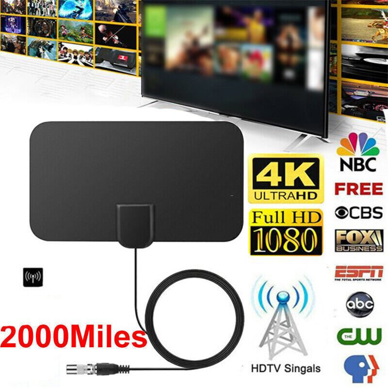 UK Best Portable TV Antenna Indoor Outdoor Digital HD Freeview Aerial