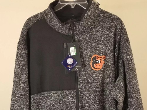 Baltimore Orioles MLB Antigua Black Team Logo 2XL Winter Jacket Package - Picture 3 of 9