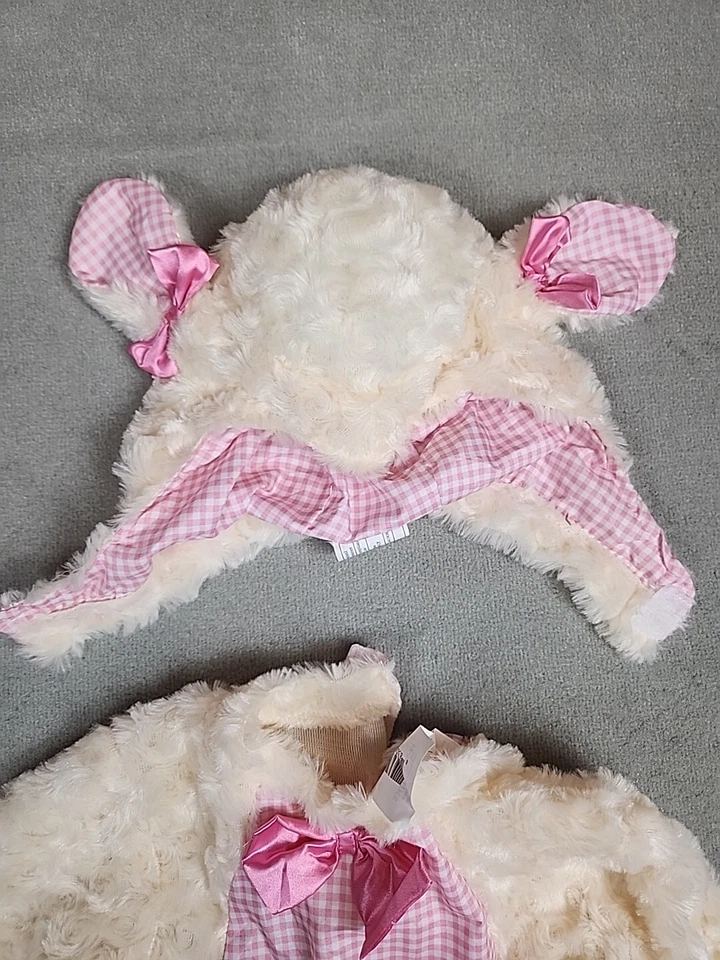 Disfraz Rubíes Cordero Suave Animal Halloween 2 Piezas Talla 12-18 Meses Foto 4 de 4