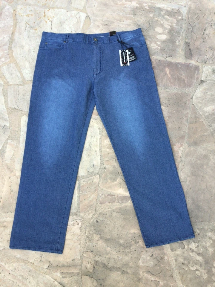 International Laundry Blue Straight Stretch Jean Men Size 48 x 34  High Rise - Image 2 of 3