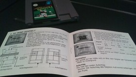 Tennis + instruction manual. nintendo NES