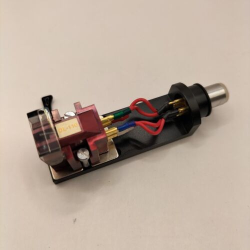 Used Denon DL-110 High Output MC Type Cartridge Red - Picture 5 of 5