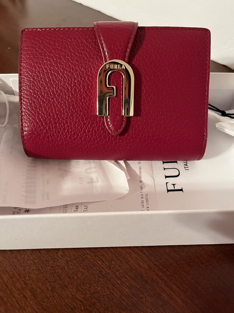 FURLA Sofia Grainy Compact Wallet | eBay FURLA Sofia Grainy Compact Wallet | eBay