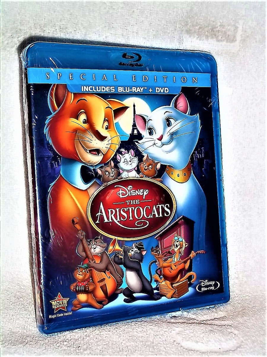 The Aristocats (Blu-ray/DVD, 2008, 2-Disc Special Edition) DISNEY